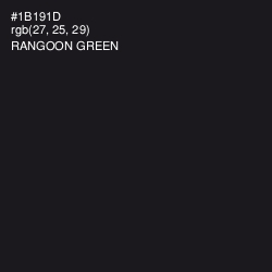 #1B191D - Rangoon Green Color Image